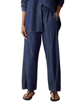Eileen Fisher Petites Eileen Fisher Petites Ankle Wide Leg Pants