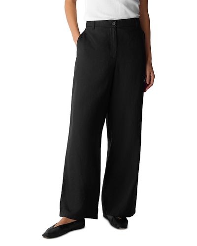 Eileen Fisher Petites Eileen Fisher Petites High Waist Linen Pants