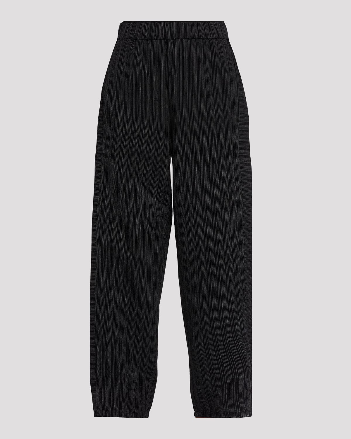 Eileen Fisher Striped Lantern Ankle Pants