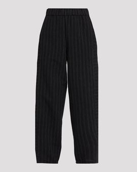 Eileen Fisher Striped Lantern Ankle Pants