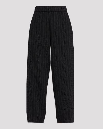 Eileen Fisher Striped Lantern Ankle Pants