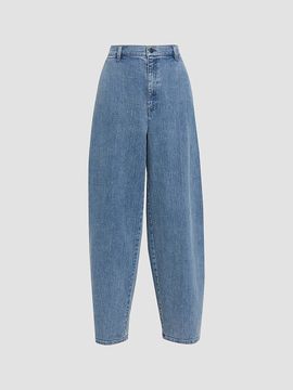 Eileen Fisher Women's Roomy Wide-Leg Denim Trousers