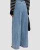 Eileen Fisher Women's Roomy Wide-Leg Denim Trousers - 3