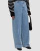Eileen Fisher Women's Roomy Wide-Leg Denim Trousers - 4