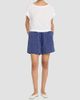 Eileen Fisher Women's Striped Cotton Gauze Walking Shorts - 2
