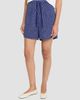 Eileen Fisher Women's Striped Cotton Gauze Walking Shorts - 4
