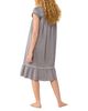 Eileen West Eileen West Cap Sleeve Cotton Chambray Waltz Nightgown - 3