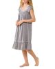 Eileen West Eileen West Cap Sleeve Cotton Chambray Waltz Nightgown - 4