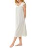 Eileen West Eileen West Cap Sleeve Cotton Jersey Knit Long Nightgown - 4
