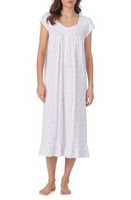 Eileen West Eileen West Cap Sleeve Cotton Jersey Nightgown
