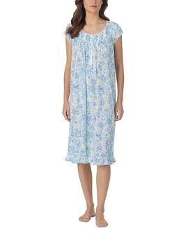 Eileen West Eileen West Cap Sleeve Knit Waltz Nightgown