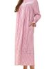 Eileen West Eileen West Lace Trim Cotton Flannel Ballet Nightgown - 5