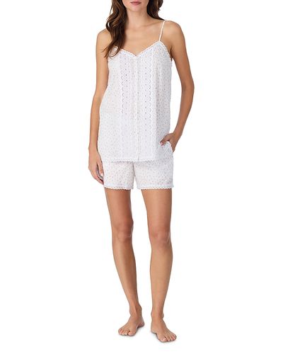 Eileen West Eileen West Lawn Cami Boxer Pajama Set