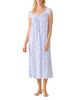 Eileen West Eileen West Printed Cotton Jersey Cap Sleeve Nightgown - 1
