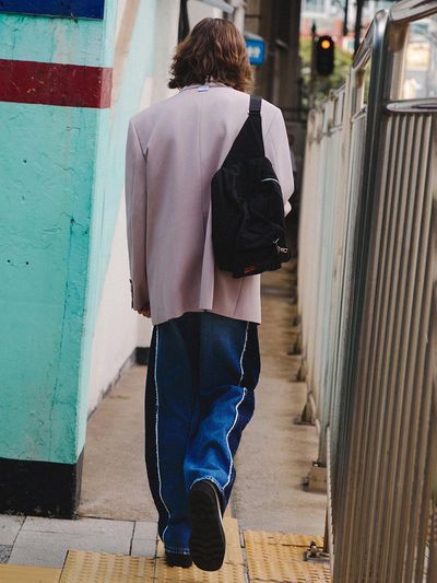 EITHEROF Eitherof 2WAY Multi-Pocket Shoulder Bag ITO1EBG230