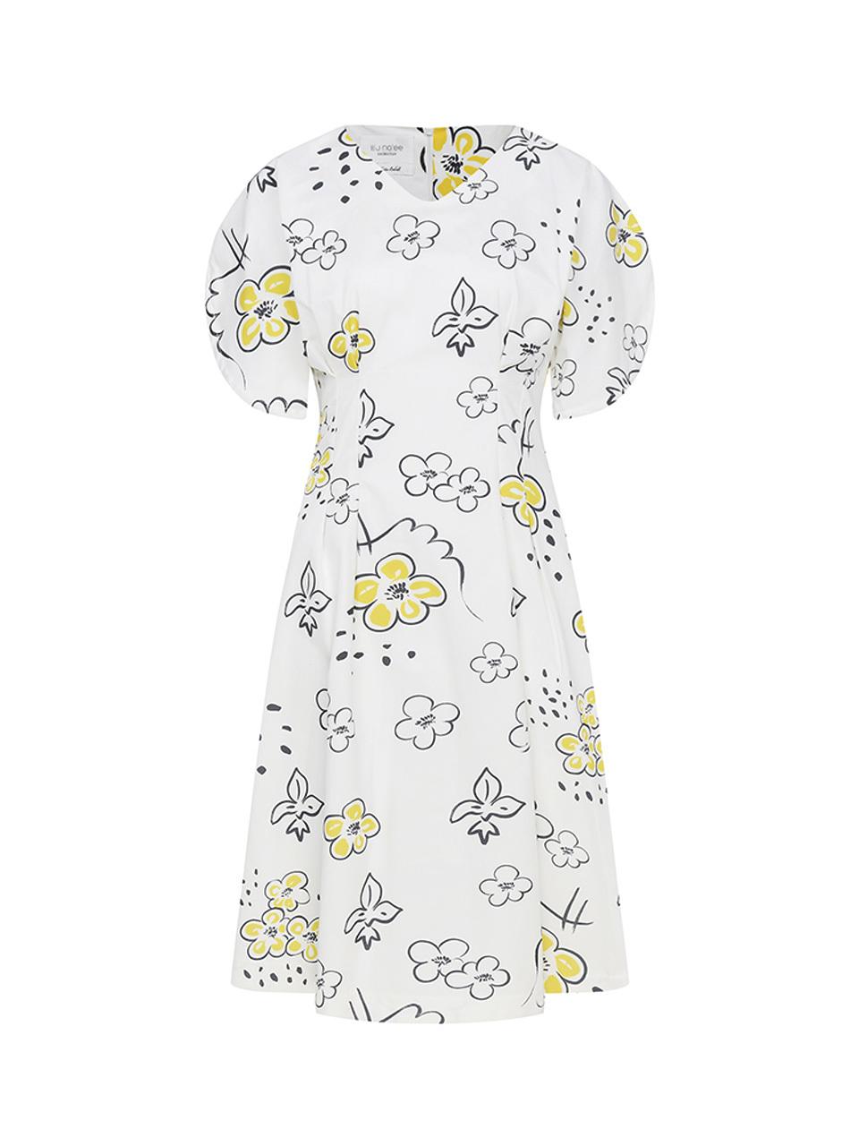 EJnolee Flower Print Dress