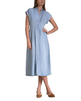 Elan Elan Cap Sleeve Midi Dress