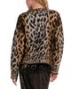 Elan Elan Cheetah Crewneck Sweater - 2