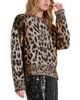 Elan Elan Cheetah Crewneck Sweater - 4