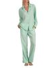 Elan Elan Collared Button Down Shirt Swim Cover-Up - 4