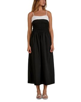 Elan Elan Colorblock Maxi Dress