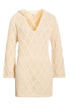 Elan Elan Crochet Cover-Up Minidress