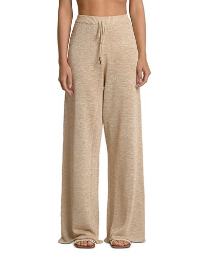 Elan Elan Drawstring Swim Cover-Up Pants