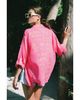 Elan Elan Graphic Button Down Swim Cover Up Shirt - 2