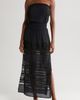 Elan Elan Lace Strapless Cover-Up Maxi Dress - 1