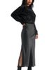 Elan Elan Metallic Sweater and Dress Set - 1