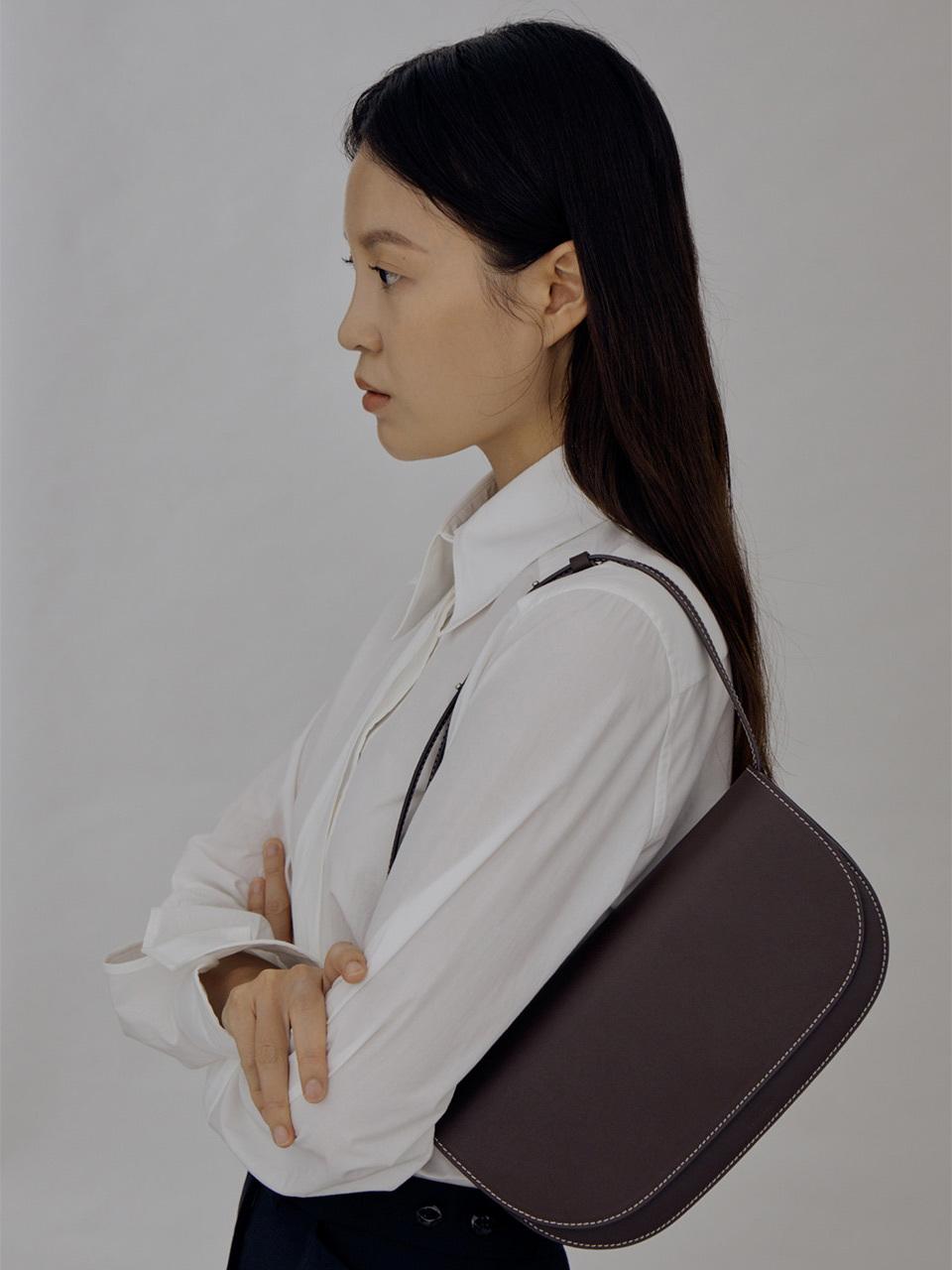 ELBATEGEV Broad bag - brown