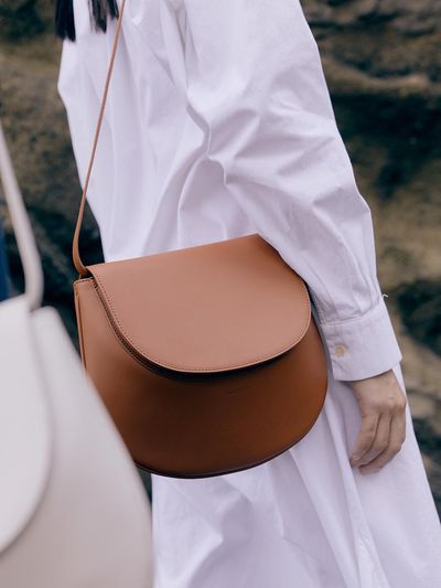 ELBATEGEV Concha Bag - soft brown