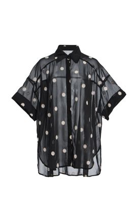 ELCE ELCE Elle Embroidered Chiffon Shirt