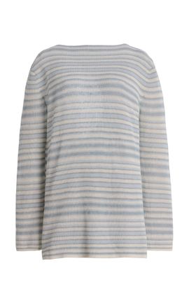 ELCE ELCE Exclusive Aura Striped Linen Mini Dress