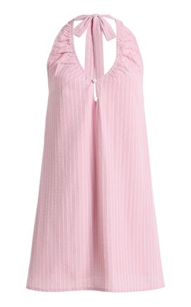 ELCE ELCE Sidney CottonBlend Mini Halter Dress