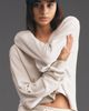 Electric & Rose V-Neck Batwing Pullover - 2
