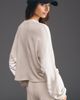 Electric & Rose V-Neck Batwing Pullover - 4