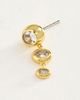 Electric Picks Crystal Rain Drop Earrings - 2