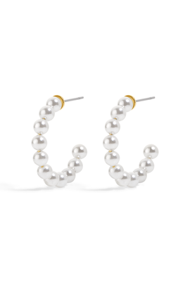 Electric Picks Electric Picks Beachwood Pearl Hoops