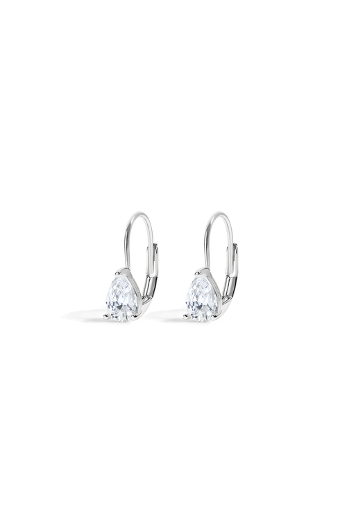 Electric Picks Electric Picks Mini Aston Earrings - Silver 