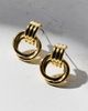 Electric Picks Electric Picks Mini Knocker Earring in Gold, Women's at Urban Outfitters - 1