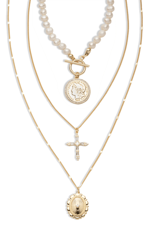 Electric Picks Electric Picks xSarah & Hollie Amore Necklace Set of 3