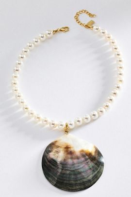Electric Picks Shelly Necklace