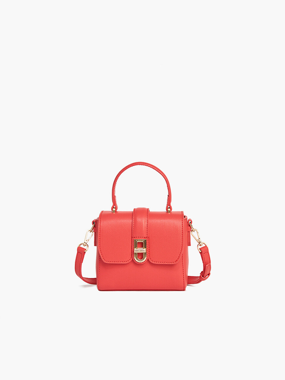 ELEGANCE PARIS Boni Forte Mini Crossbody Bag - Red