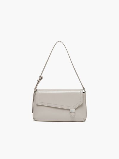 ELEGANCE PARIS Ledem Shoulder Bag_Chiffon Gray