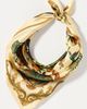 Elegancia Tropical Silk Scarf - 1