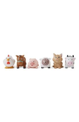 Elegant Baby Elegant Baby Barnyard 6-Piece Party Squirtie Toys