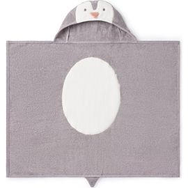 Elegant Baby Elegant Baby Terry Velour Hooded Penguin Towel