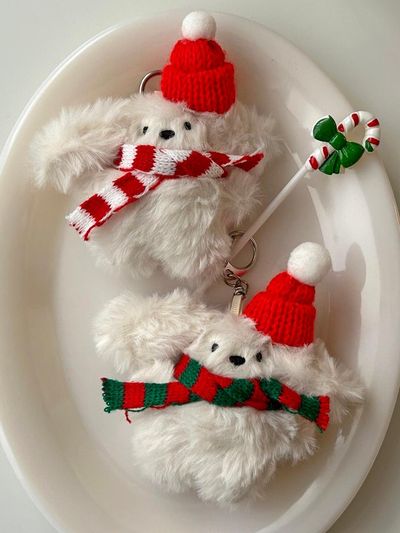 Elegant table Christmas Key ring 2type