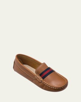Elephantito Boys' Leather Club Loafer, Baby
